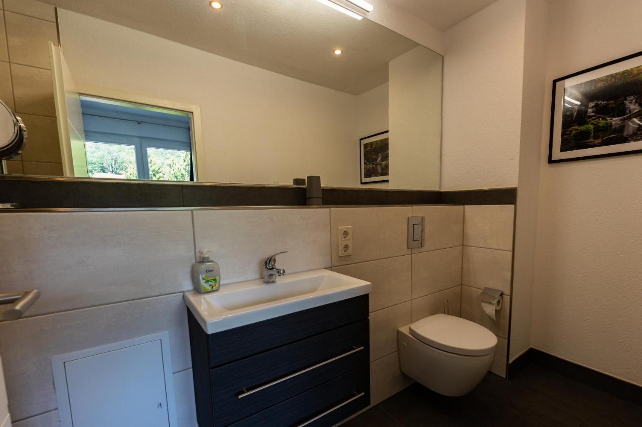 Ferienwohnung Am Steinbach 1 ターレ エクステリア 写真